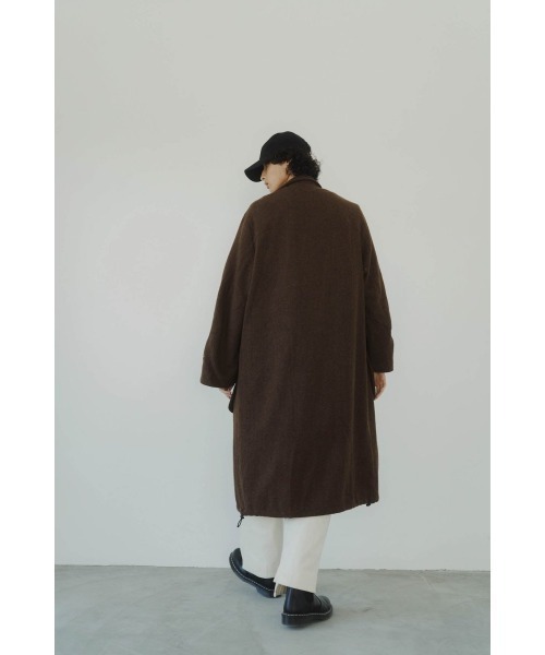 セール】2way wool long coat(unisex)（その他アウター）｜Knuth