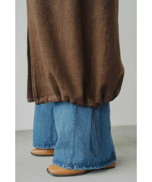 Knuth Marf（クヌースマーフ）の「2way wool long coat(unisex)（その他アウター・レディース・ブラウン・FREE）」の10枚目の写真