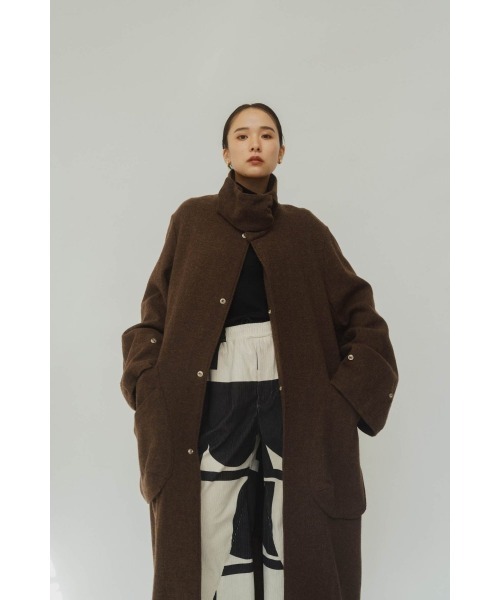 セール】2way wool long coat(unisex)（その他アウター）｜Knuth Marf