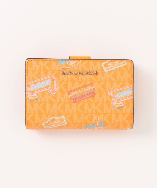 MICHAEL KORS - 新品 MICHAEL KORS長財布 オレンジ 財布 長財布