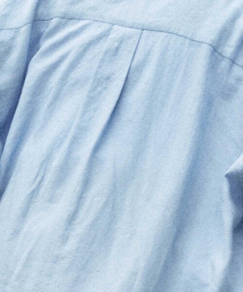 FREAK'S STORE(フリークスストア)の「リネンブレンドシャツ<セットアップ対応>(シャツ/ブラウス・レディース・ナチュラル/ラベンダー/ネイビー/ブラウン/その他15/サックスブルー・フリ-)」の11枚目の写真