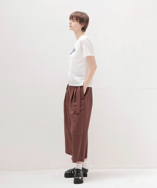 DRESSLAVE(ドレスレイブ)の「cargo gaucho pants(カーゴガウチョパンツ)(その他パンツ・レディース・ブラック/ブラウン・38)」の13枚目の写真