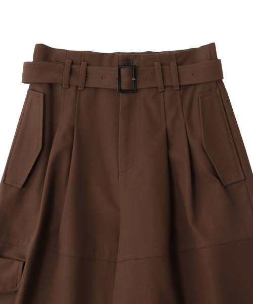DRESSLAVE(ドレスレイブ)の「cargo gaucho pants(カーゴガウチョパンツ)(その他パンツ・レディース・ブラック/ブラウン・38)」の15枚目の写真