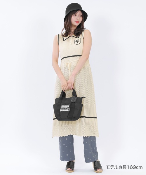 MARY QUANT　EATME　コラボ　ワンピース EATME×MARY QUANT】リボンデザインニットワンピース（ワンピース
