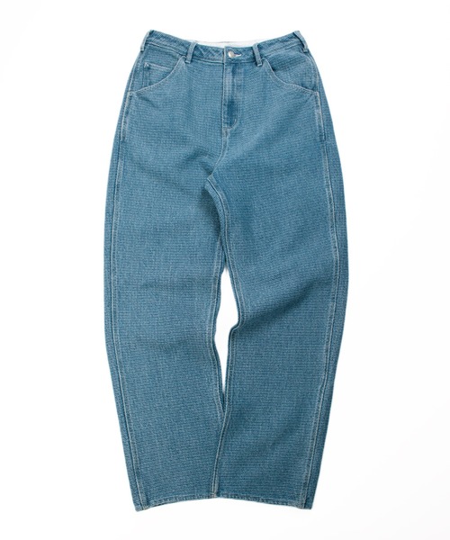 Hub&Spoke(ハブアンドスポーク)の「HUB&SPOKE ペインター パンツ(その他パンツ・メンズ・ライトインディゴブルー/ダークインディゴブルー・MEDIUM/LARGE/X-LARGE)」の6枚目の写真