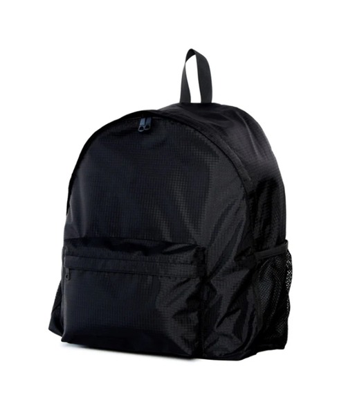 PACKING（パッキング）の「【PACKING】RIPSTOP BACKPACK（バックパック/リュック・メンズ・ブラック・FREE）」の4枚目の写真