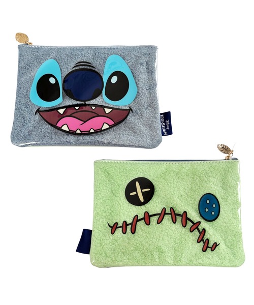 Disney（ディズニー）の「【 Disney 】 リロ＆スティチ もこもこビニールフラットポーチ 25S5（ポーチ・レディース・その他1/その他2/その他3/その他4・FREE）」の4枚目の写真