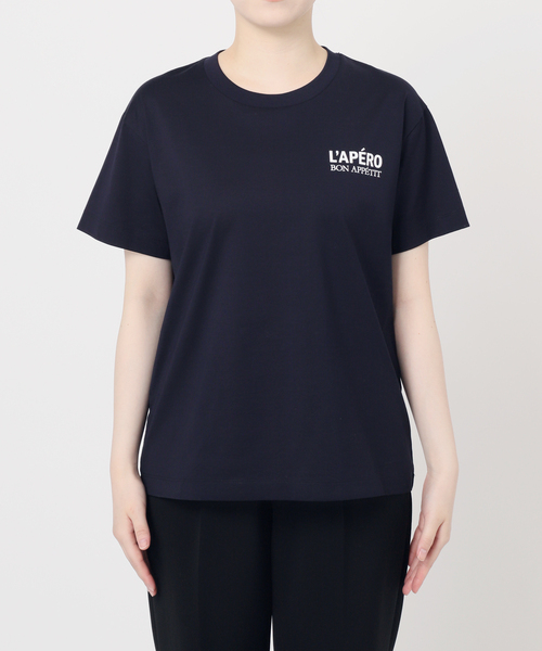 vermeil カットソー 半袖 一部店舗限定》PARIS ロゴTシャツ（Tシャツ/カットソー