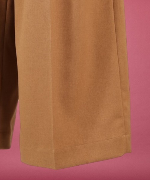 unrelaxing（アンリラクシング）の「センタータックワイドスラックス（スラックス・レディース・ライトブラウン・マルチサイズ）」の8枚目の写真