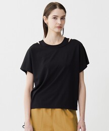 【UVケア・吸水速乾・洗える】ライクレイヤードTEE