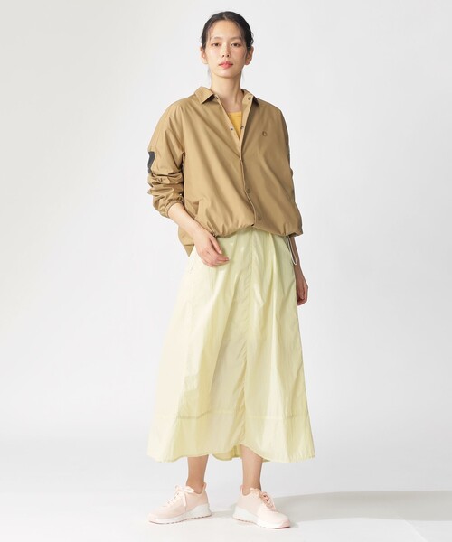 ECOALF（エコアルフ）の「ACT CLAIM コーチジャケット UNISEX 【日本限定】（ブルゾン・レディース・ベージュ系その他3/ブラック・L/M）」の14枚目の写真