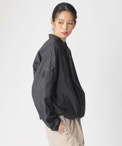 ECOALF（エコアルフ）の「ACT CLAIM コーチジャケット UNISEX 【日本限定】（ブルゾン・レディース・ベージュ系その他3/ブラック・L/M）」の18枚目の写真
