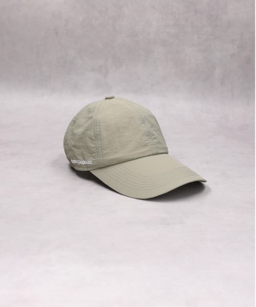 CAMP7（キャンプセブン）の「【CAMP7】ロングブリムキャップ / UVカット（キャップ・レディース・キナリ/カーキブラウン/ブラック・フリー）」の3枚目の写真