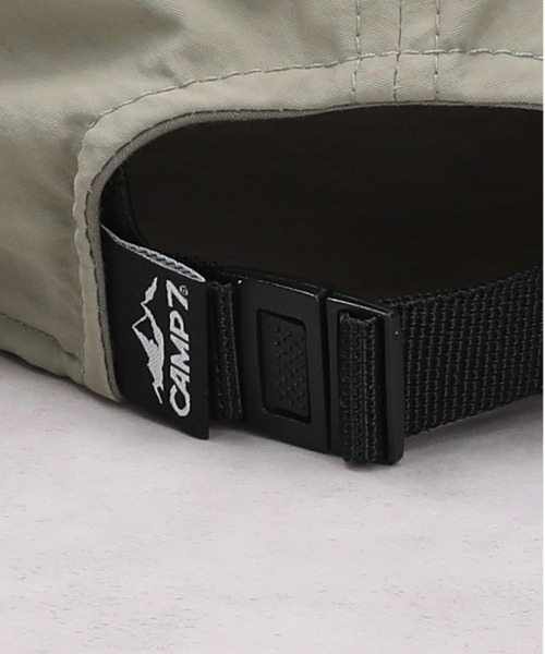 CAMP7（キャンプセブン）の「【CAMP7】ロングブリムキャップ / UVカット（キャップ・レディース・キナリ/カーキブラウン/ブラック・フリー）」の7枚目の写真