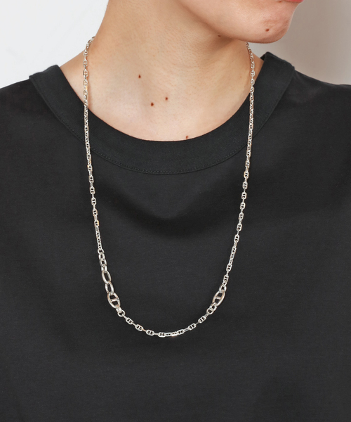GARDEN OF EDEN/ガーデン オブ エデン】Anchor chain lariat necklace
