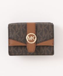 セール】GREENWICH XS FLAP TRIFOLD ウォレット（財布）｜MICHAEL KORS