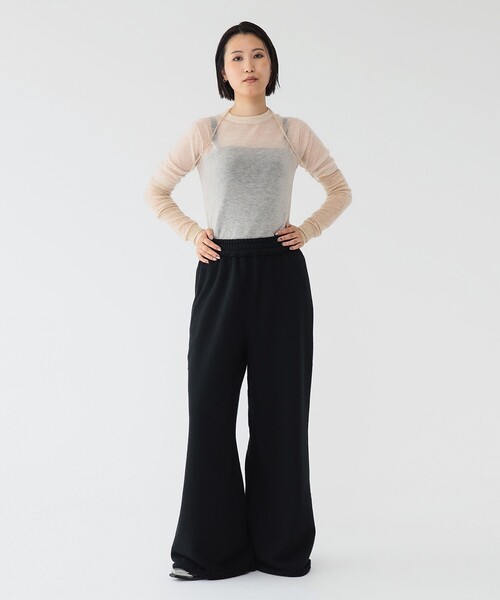 maturely（マチュアリー）の「【1/15再値下げ】maturely / ウール ショートスリーブ アンド アームカバー（ニット/セーター・レディース・ホワイト系その他7/グレー/ブラウン・ONE SIZE）」の4枚目の写真