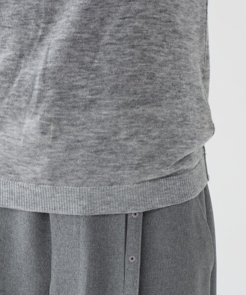 maturely（マチュアリー）の「【1/15再値下げ】maturely / ウール ショートスリーブ アンド アームカバー（ニット/セーター・レディース・ホワイト系その他7/グレー/ブラウン・ONE SIZE）」の18枚目の写真