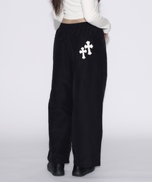 tinkerend（ティンカーエンド）の「【ユニセックス】Cross Nylon Pants / 十字架ナイロンパンツ（スウェットパンツ）」
