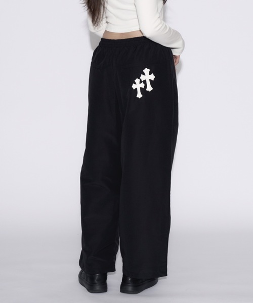 セール】【ユニセックス】Cross Nylon Pants / 十字架ナイロンパンツ