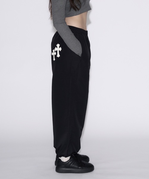 セール】【ユニセックス】Cross Nylon Pants / 十字架ナイロンパンツ