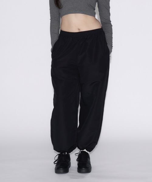 ファットパンツ 十字架 ユニセックス】Cross Nylon Pants / 十字架ナイロンパンツ（スウェット