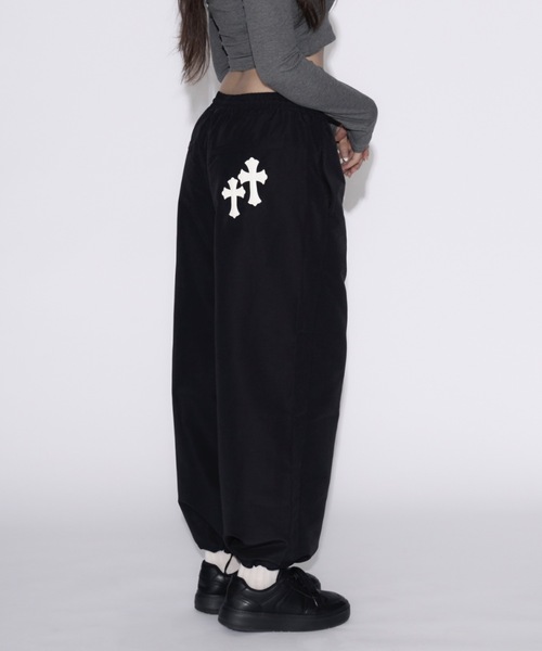 ユニセックス】Cross Nylon Pants / 十字架ナイロンパンツ(スウェット ユニセックス】Cross Nylon Pants / 十字架ナイロンパンツ(スウェット