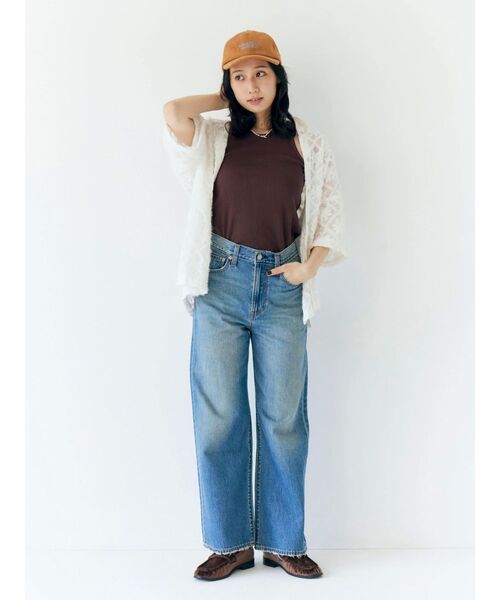 LEVI’S別注 RIBCAGE WIDE LEG リーバイス デニム Levi's別注 RIBCAGE WIDE LEGデニム（デニムパンツ）｜Levi's