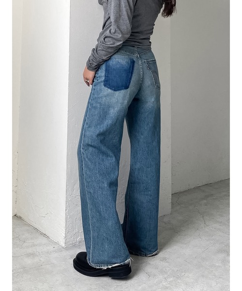 Levi's別注 RIBCAGE WIDE LEGデニム（デニムパンツ）｜Levi's