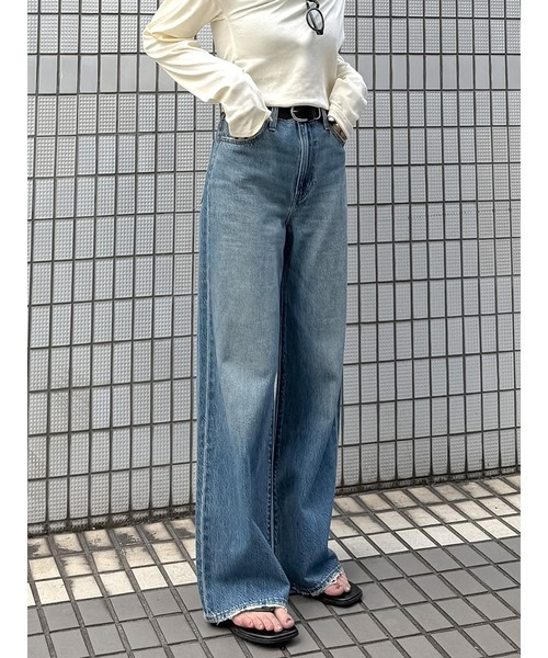 Levi’s デニム　RIBCAGE WIDE LEG 24インチ Levi's リーバイス ワイドパンツ ワイドデニム リーバイス