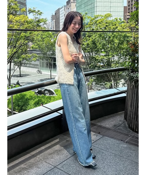 セール】Levi's別注 RIBCAGE WIDE LEGデニム（デニムパンツ）｜Levi's