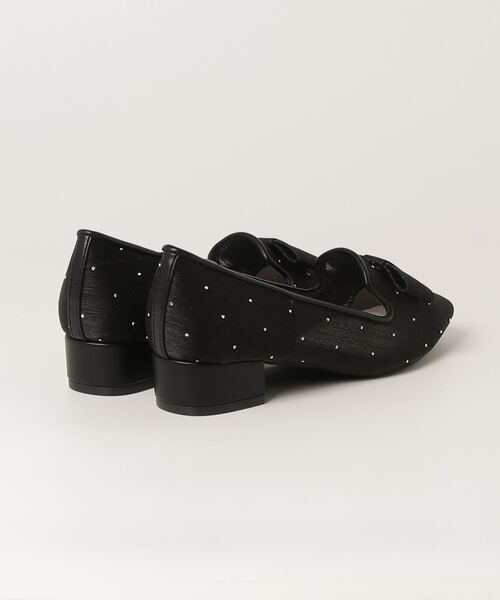 グリッターリボン チュールローファー（ローファー）｜artemis