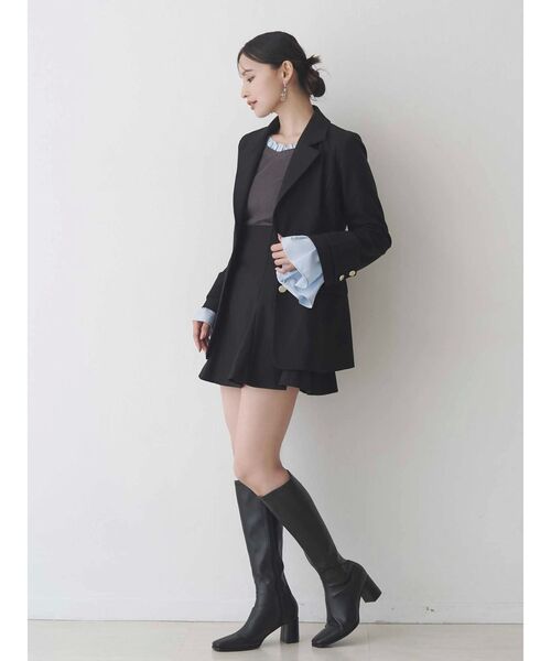 MERCURYDUO（マーキュリーデュオ）の「【セットアップ着用可】フィットアンドフレアジャケット（テーラードジャケット・レディース・ブラウン/キャメル/チャコールグレー/ブラック・SMALL/MEDIUM）」の20枚目の写真