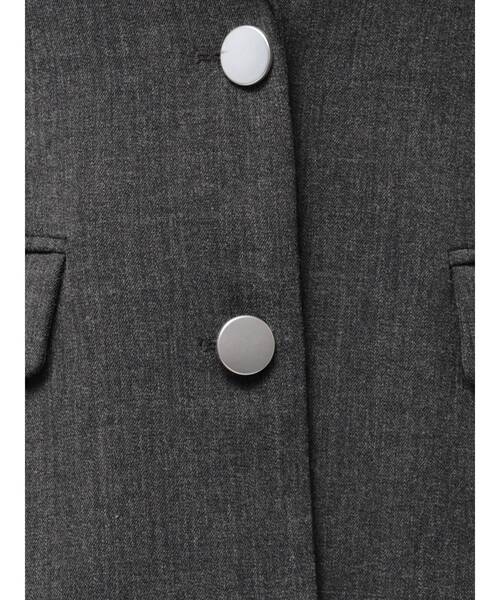 セットアップ着用可】フィットアンドフレアジャケット（テーラード