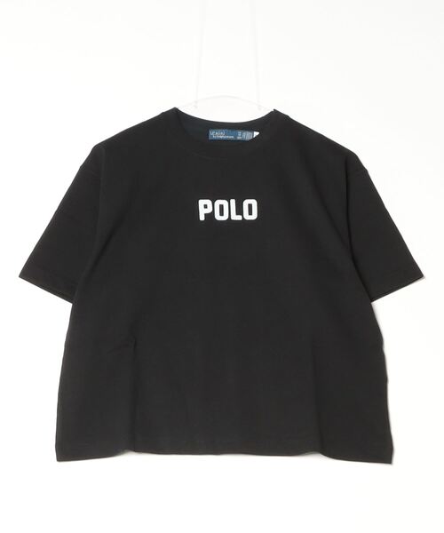 ロゴ コットン ジャージー クルーネック Tシャツ（Tシャツ