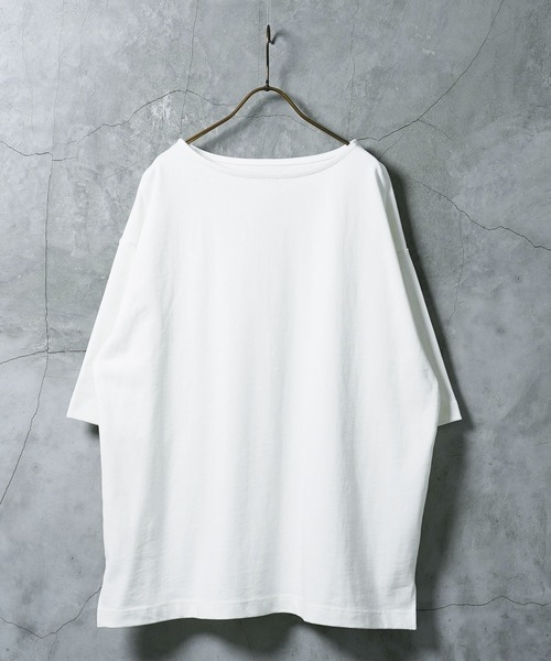 jiggys shop（ジギーズショップ）の「ヘビーオンス５分袖 Tシャツ バスクシャツ（Tシャツ/カットソー・メンズ・ホワイト/ブラック/ネイビー/グレー・MEDIUM/LARGE/X-LARGE）」の21枚目の写真