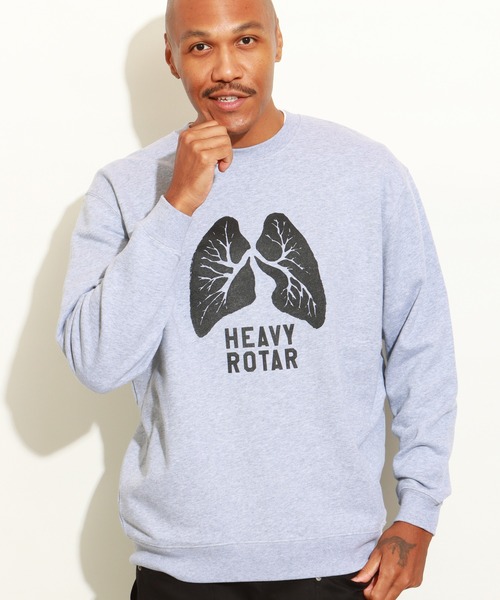 ROTAR(ローター)の「BLACK SWEAT(スウェット・メンズ・グリーン系その他/スミクロ/ミックスグレー・X-LARGE/LARGE/MEDIUM/SMALL)」の1枚目の写真