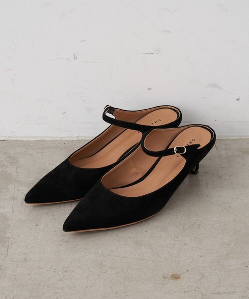 SHENERY（シーナリー）の「ストラップヒールパンプス（パンプス・レディース・ブラック/ブラウン・36/37/38）」の2枚目の写真
