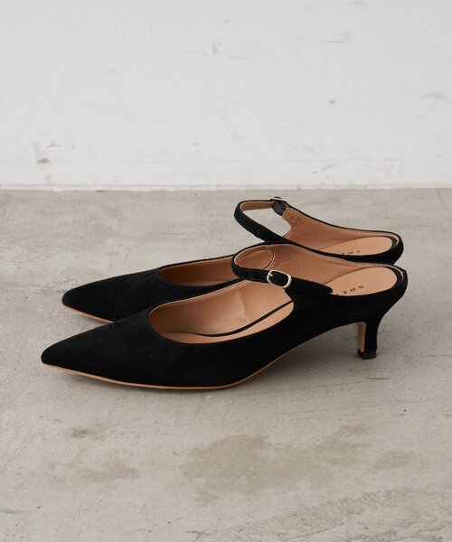 SHENERY（シーナリー）の「ストラップヒールパンプス（パンプス・レディース・ブラック/ブラウン・36/37/38）」の4枚目の写真