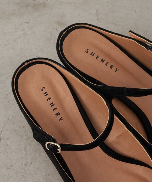 SHENERY（シーナリー）の「ストラップヒールパンプス（パンプス・レディース・ブラック/ブラウン・36/37/38）」の7枚目の写真
