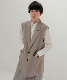 DRESSLAVE | B7 / melange gilet(メランジジレ)(ベスト)