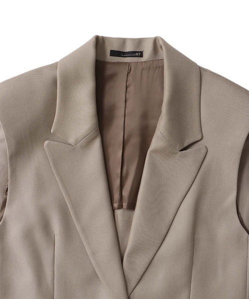 DRESSLAVE（ドレスレイブ）の「B7 / melange gilet(メランジジレ)（ベスト・レディース・ブラック/ベージュ・38）」の9枚目の写真