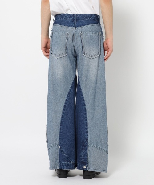 HARE（ハレ）の「3Dサイコウチクデニムパンツ(HARE)（デニムパンツ・メンズ・ブラック/ブルー/レッド・SMALL/MEDIUM）」の17枚目の写真