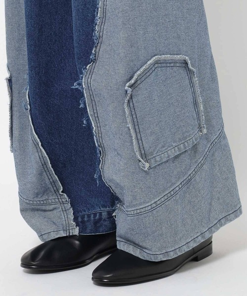 HARE（ハレ）の「3Dサイコウチクデニムパンツ(HARE)（デニムパンツ・メンズ・ブラック/ブルー/レッド・SMALL/MEDIUM）」の21枚目の写真