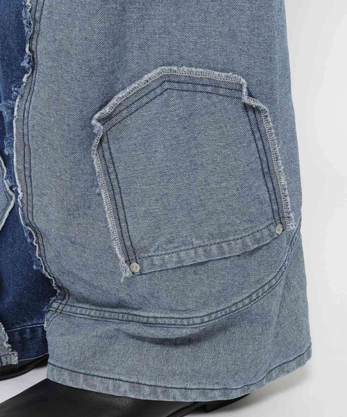 HARE（ハレ）の「3Dサイコウチクデニムパンツ(HARE)（デニムパンツ・メンズ・ブラック/ブルー/レッド・SMALL/MEDIUM）」の22枚目の写真