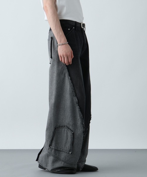 HARE（ハレ）の「3Dサイコウチクデニムパンツ(HARE)（デニムパンツ・メンズ・ブラック/ブルー/レッド・SMALL/MEDIUM）」の11枚目の写真