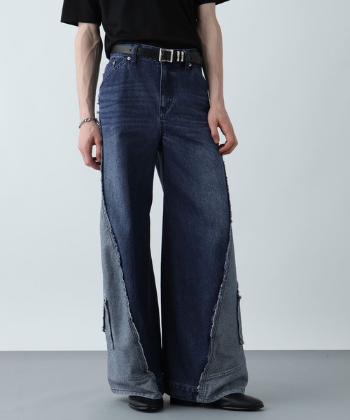 HARE（ハレ）の「3Dサイコウチクデニムパンツ(HARE)（デニムパンツ・メンズ・ブラック/ブルー/レッド・SMALL/MEDIUM）」の13枚目の写真