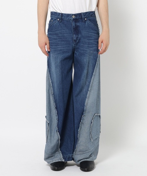 HARE（ハレ）の「3Dサイコウチクデニムパンツ(HARE)（デニムパンツ・メンズ・ブラック/ブルー/レッド・SMALL/MEDIUM）」の15枚目の写真