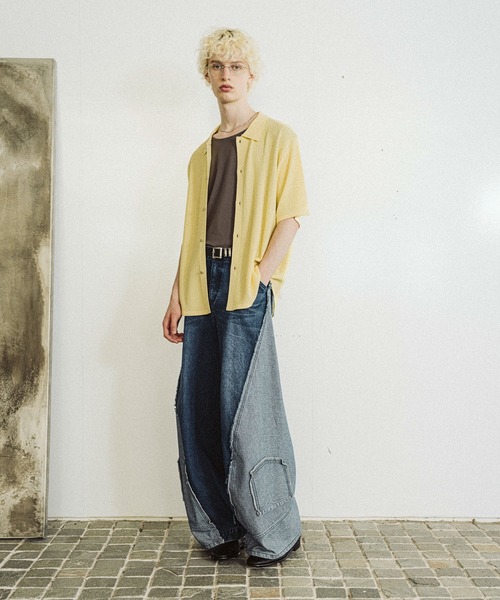 [即完品] HARE サイコウチクデニムパンツ 3Dサイコウチクデニムパンツ(HARE)（デニムパンツ）｜HARE（ハレ