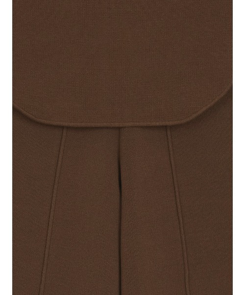 Ameri(アメリ)の「WAVE TANK KNIT SETUP(つなぎ/オールインワン・レディース・ベージュ/ブラウン/ライトブルー・SMALL/MEDIUM)」の19枚目の写真